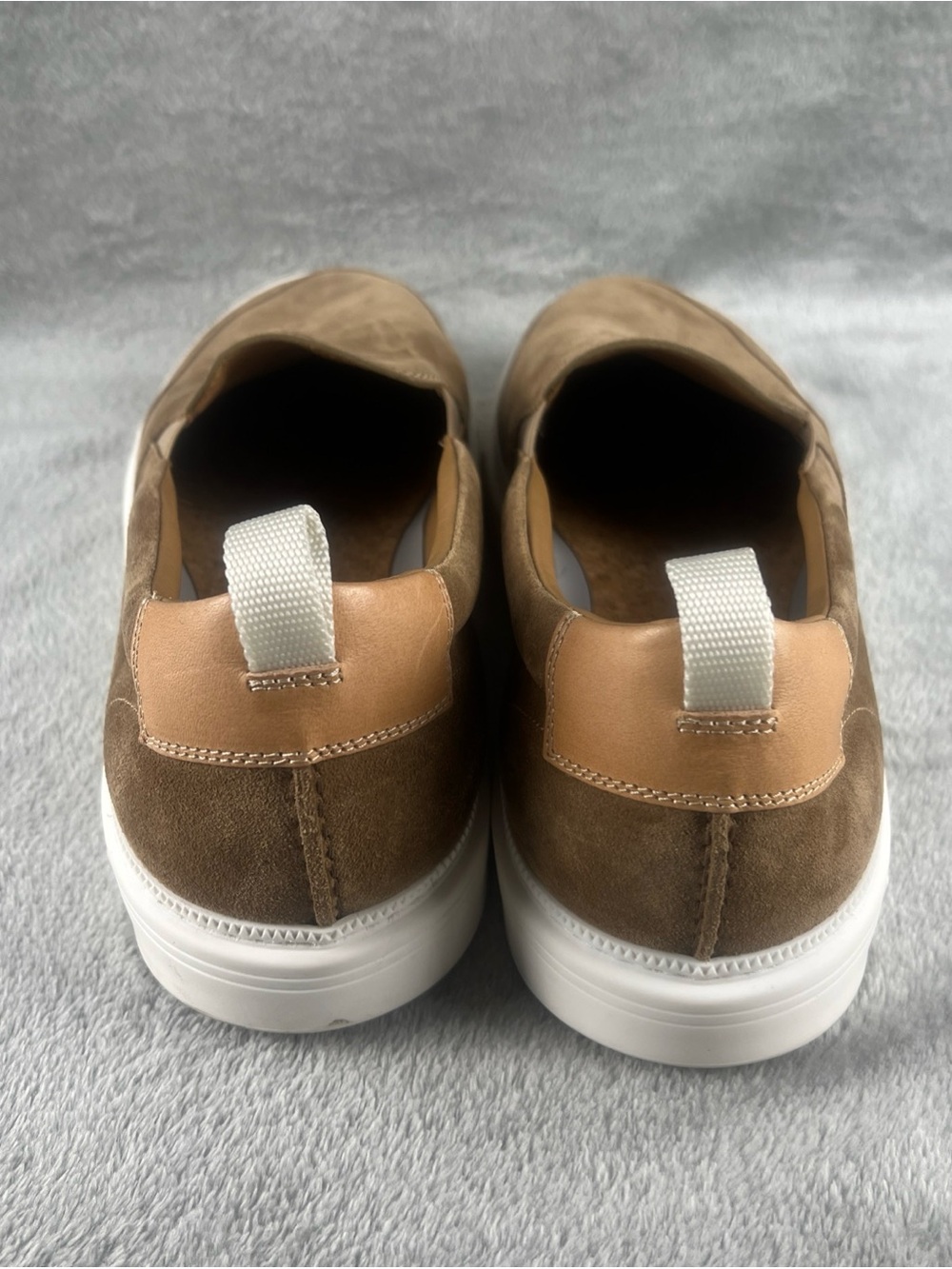 Todd Snyder Tuscan Slip On Shoes Mens Size 11 Cappucino Tan Suede Casual Italy - Picture 4 of 12